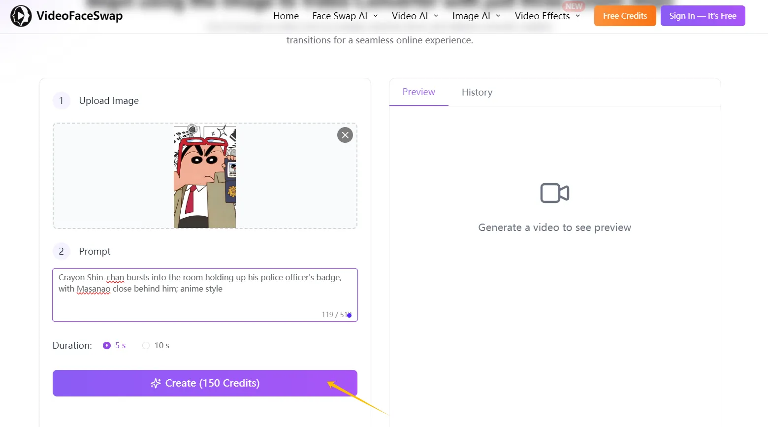 How to Animate a Picture Using AI for Free-step 4