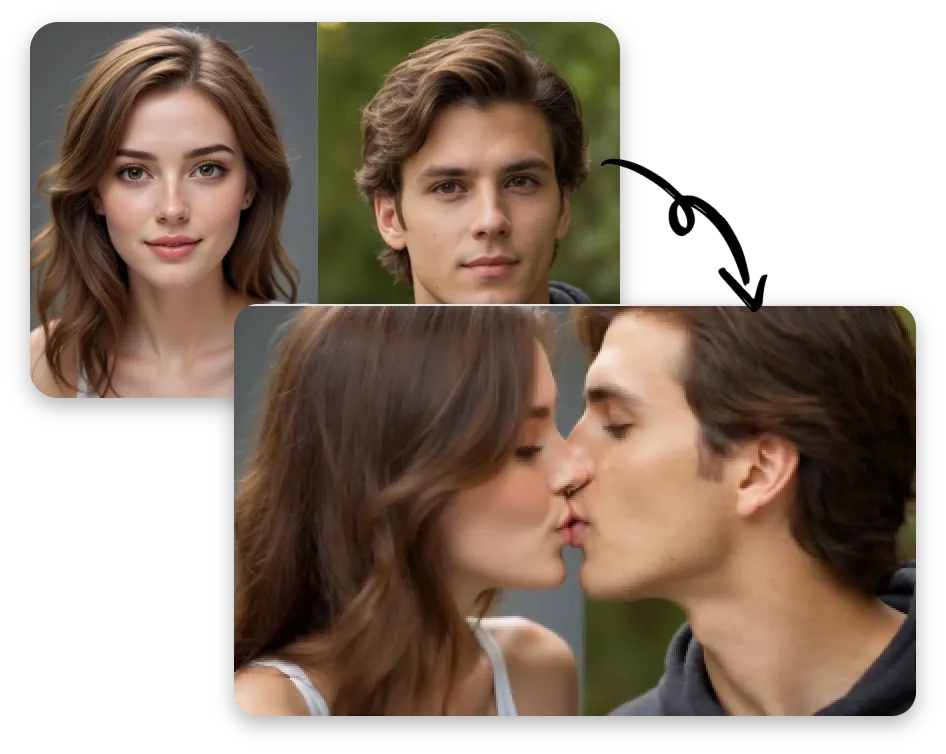  The AI kissing video Generator online free