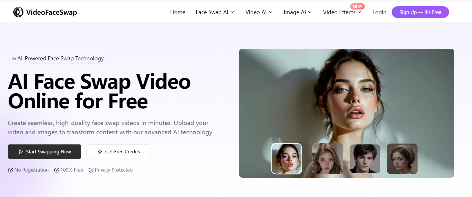 What is VideoFaceSwap's Face Swap Feature?